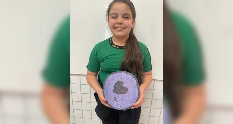 Estudantes foram protagonistas de trabalho artístico e ambiental.