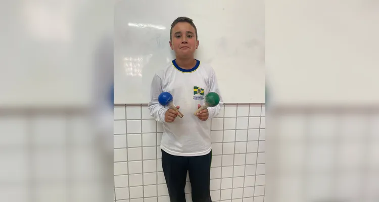 Estudantes foram protagonistas de trabalho artístico e ambiental.