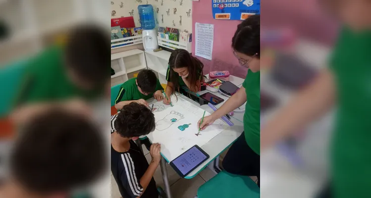 Confira a série de registros do amplo trabalho dentro e fora da sala de aula.