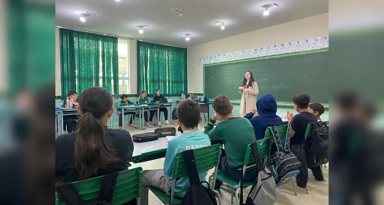 Veja a série de registros do amplo trabalho dentro e fora da sala de aula.