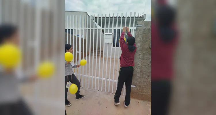 Veja a série de registros do amplo trabalho dentro e fora da sala de aula.