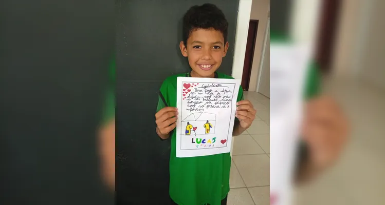 Veja os registros do amplo trabalho solidário dos educandos.