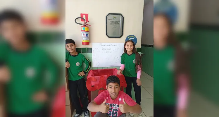 Veja os registros do amplo trabalho solidário dos educandos.
