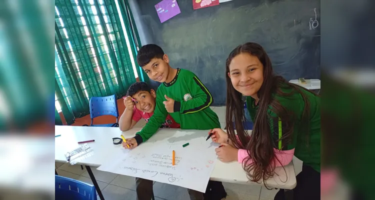 Veja os registros do amplo trabalho solidário dos educandos.