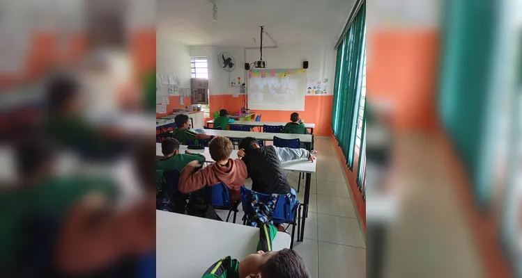 Veja os registros do amplo trabalho solidário dos educandos.