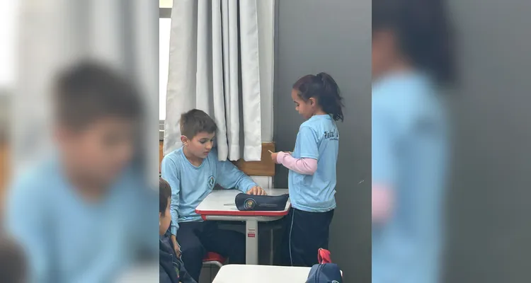 Confira a série de registros que integrou as atividades na sala, na escola e em casa.