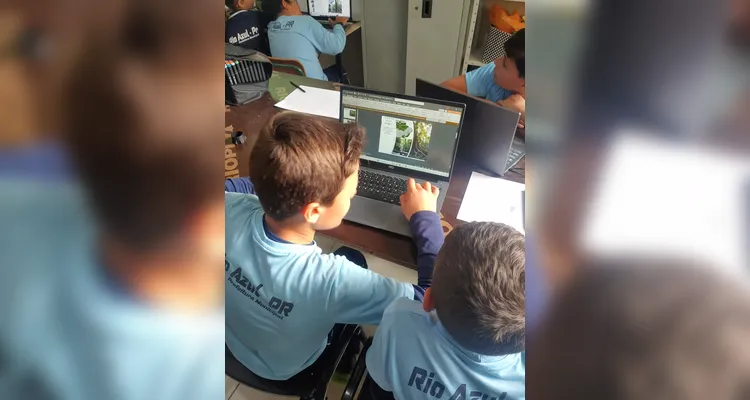 Confira os registros do amplo trabalho em várias etapas dos estudantes.