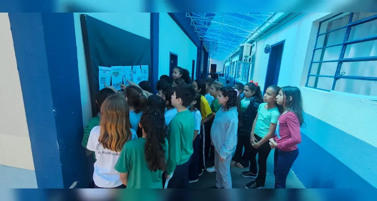 Veja como ficou o trabalho finalizado, as etapas de produção, distribuição e consulta dos colegas.