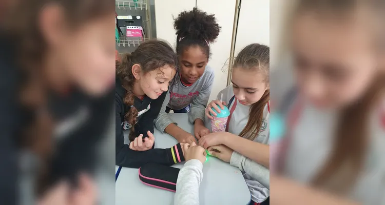 Veja alguns registros do trabalho que movimentou os estudantes.