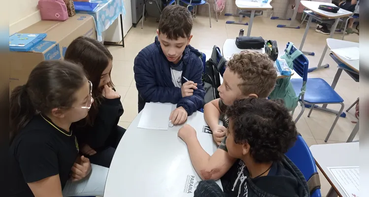 Veja os registros dos alunos com sua alimentação saudável em casa e das atividades em sala de aula.