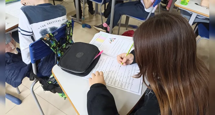 Veja os registros dos alunos com sua alimentação saudável em casa e das atividades em sala de aula.