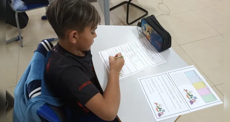 Veja os registros dos alunos com sua alimentação saudável em casa e das atividades em sala de aula.