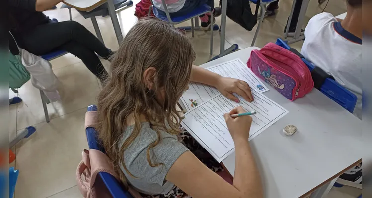 Veja os registros dos alunos com sua alimentação saudável em casa e das atividades em sala de aula.