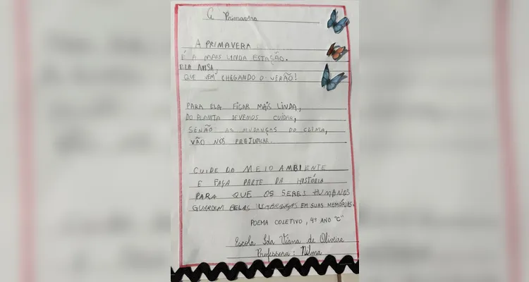 Confira o amplo, dinâmico e artístico trabalho dos estudantes.
