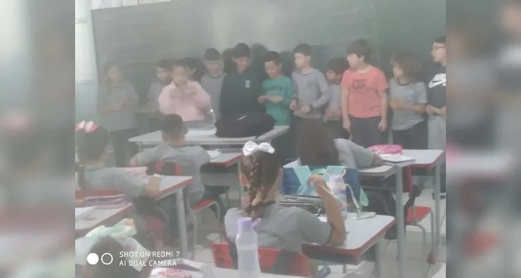 Confira os registros do trabalho dos estudantes.