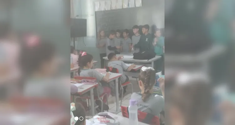 Confira os registros do trabalho dos estudantes.