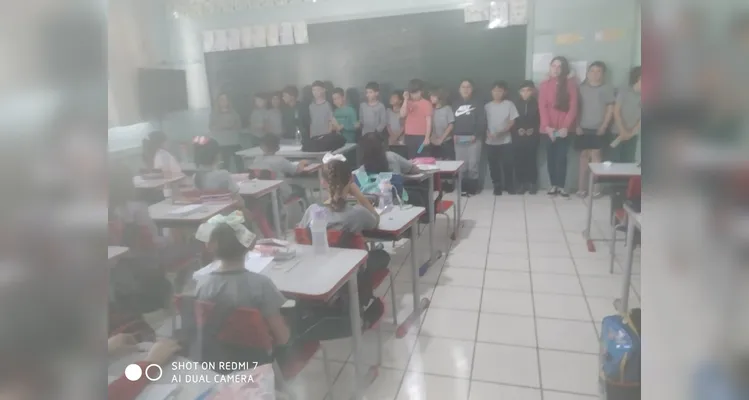 Confira os registros do trabalho dos estudantes.