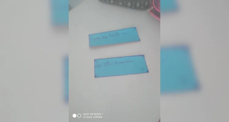 Confira os registros do trabalho dos estudantes.