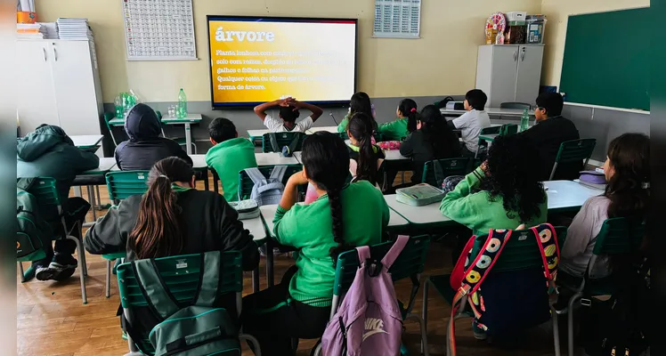 Confira os registros dentro e fora da sala de aula.