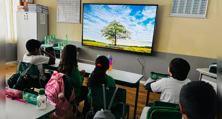 Confira os registros dentro e fora da sala de aula.