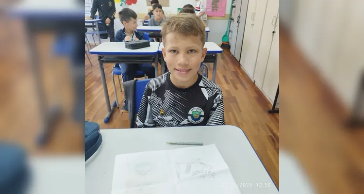 Confira os registros do amplo trabalho dentro da sala de aula e em casa.