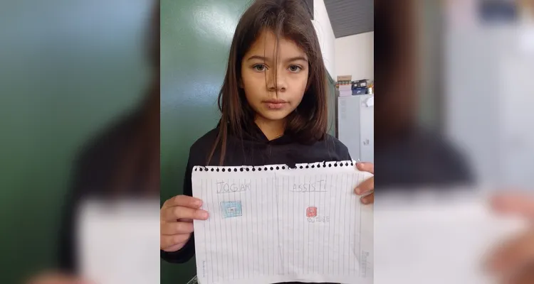 Veja como ficaram as produções dos alunos em sala de aula.