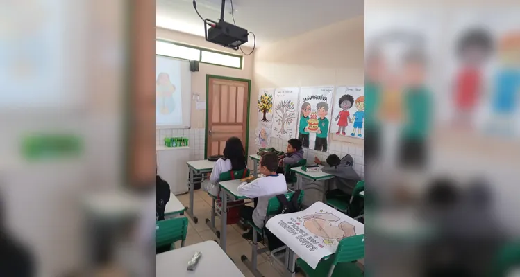 Confira os registros do diversificado trabalho em sala de aula.