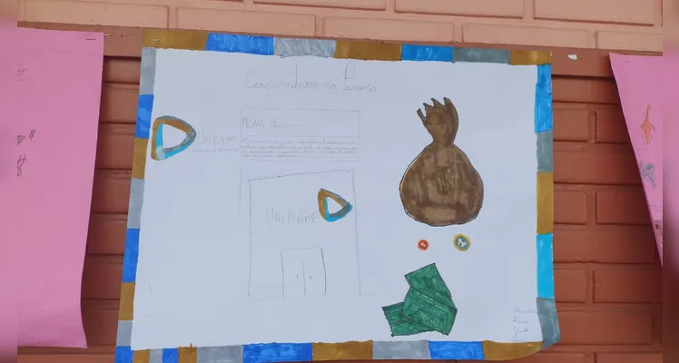 Confira os registros do trabalho em sala de aula.