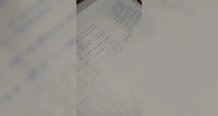 Confira os registros do trabalho em sala de aula.