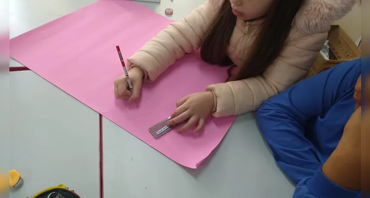 Confira os registros do trabalho em sala de aula.