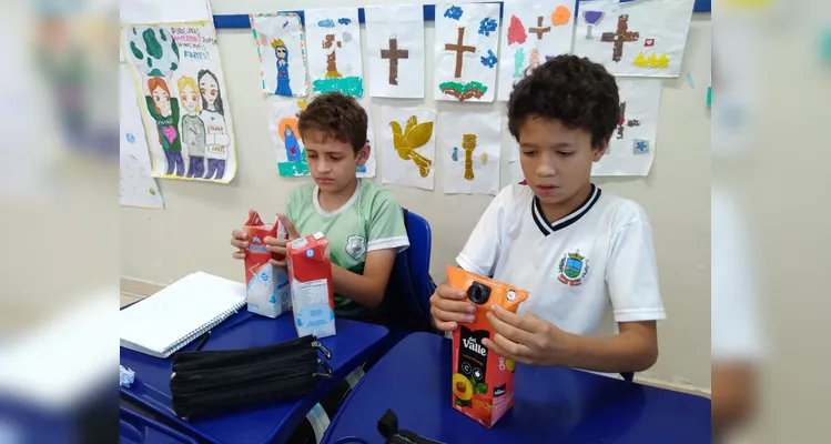Confira os registros do amplo trabalho realizado em sala de aula.