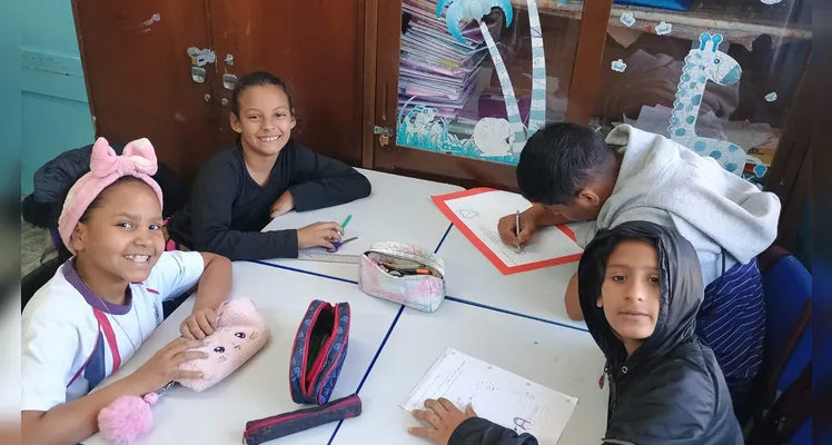 Educandos puderam realizar assertivas práticas sobre a temática.