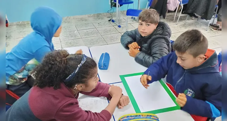 Educandos puderam realizar assertivas práticas sobre a temática.