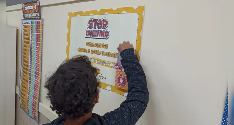 Confira os registros do trabalho em sala de aula.