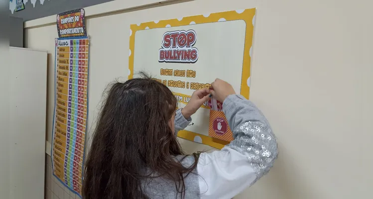 Confira os registros do trabalho em sala de aula.
