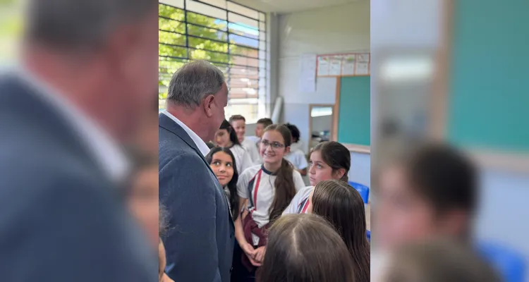 Educandos puderam ter ampla interaçao com o gestor dentro do seu próprio meio de comunicação.