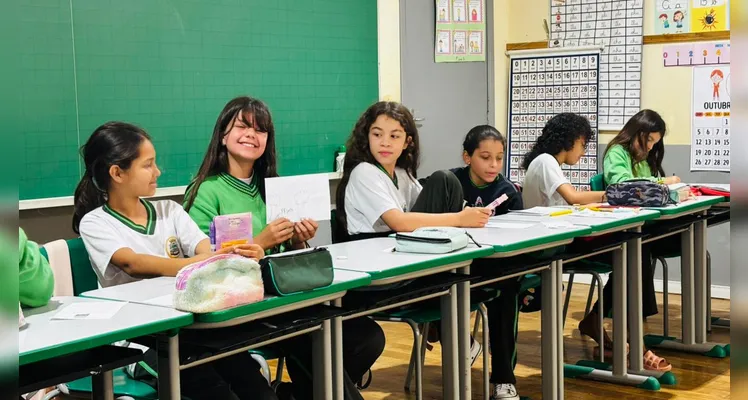 Veja os principais destaques do trabalho em sala de aula.