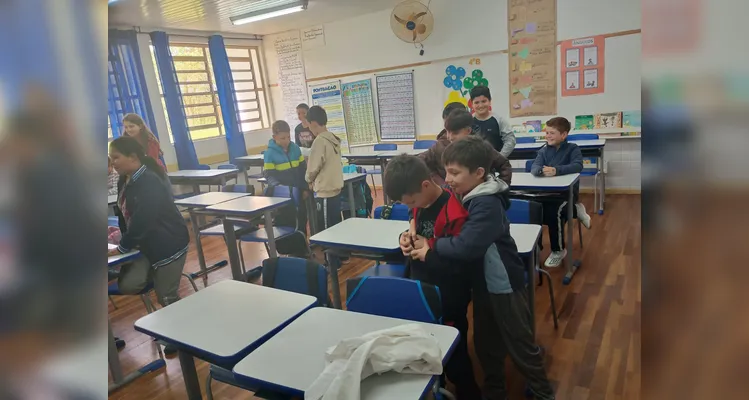 Estudantes puderam desfrutar de momentos de muito conhecimento e conscientização.