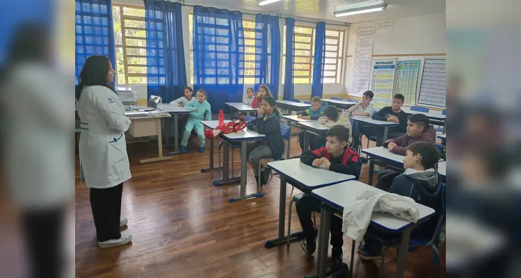 Estudantes puderam desfrutar de momentos de muito conhecimento e conscientização.