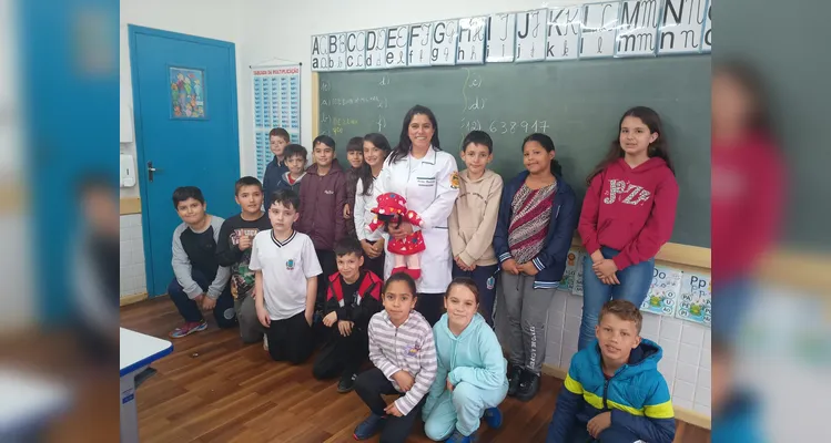 Estudantes puderam desfrutar de momentos de muito conhecimento e conscientização.