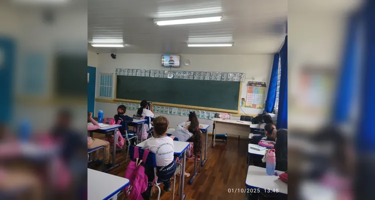 Estudantes puderam desfrutar de momentos de muito conhecimento e conscientização.