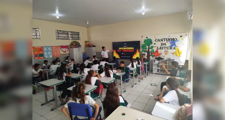 Confira os registros da atividade interativa em sala de aula.