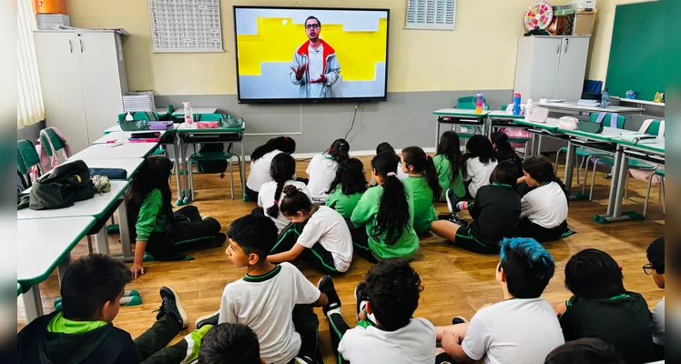 Veja os registros da dinâmica em sala de aula.