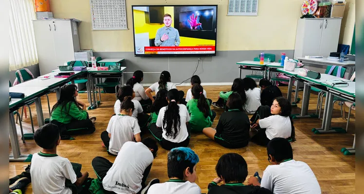 Veja os registros da dinâmica em sala de aula.