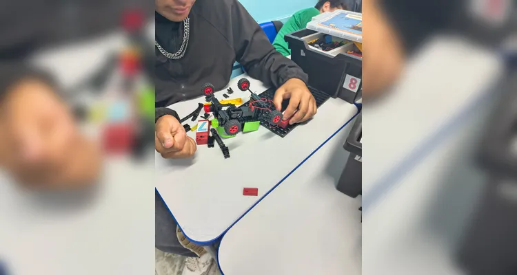 Protagonismo estudantil é um dos principais pontos do trabalho com a tecnologia.