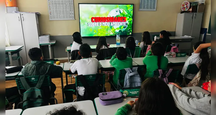 Estudantes puderam desfrutar de profundo conhecimento em sala de aula.