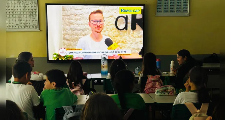 Estudantes puderam desfrutar de profundo conhecimento em sala de aula.