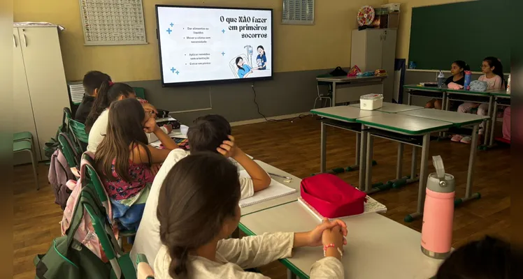 Confira como foi o trabalho em sala de aula e o protagonismo estudantil na prevenção de riscos.