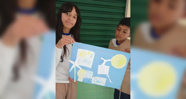 Confira as produções dos alunos em sala de aula.
