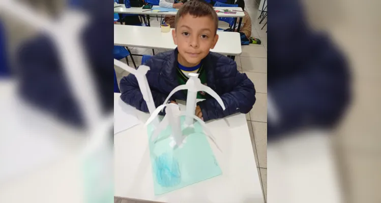 Confira as produções dos alunos em sala de aula.